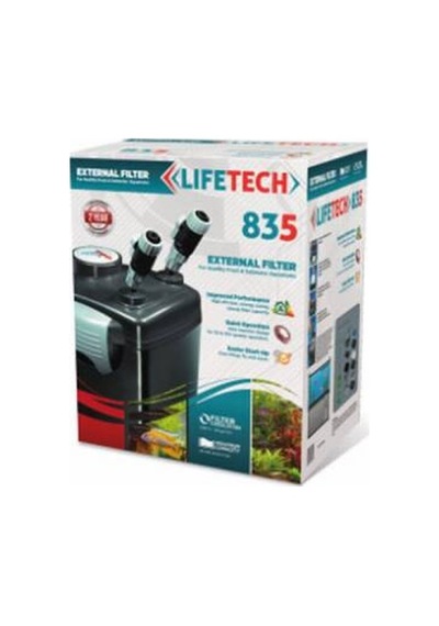 835 Akvaryum Dış Filtre Siyah Kova İçi Dolu 1000 L/h