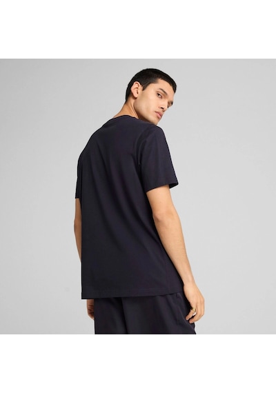 Puma Ess No. 1 Logo Tee Erkek Regular Fit Baskılı T-shirt 68253316 SIYAH