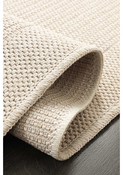 Minimalist Krem Beyaz Sisal Halı - Fm02w
