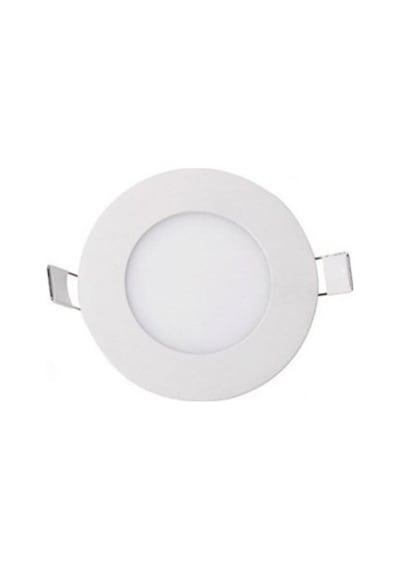 Cata Ct-5144-B Panel Led Slim Yuvarlak 3 W Beyaz Işık Beyaz Gövd