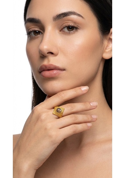 Nomad Ivory Yüzük Sarı
