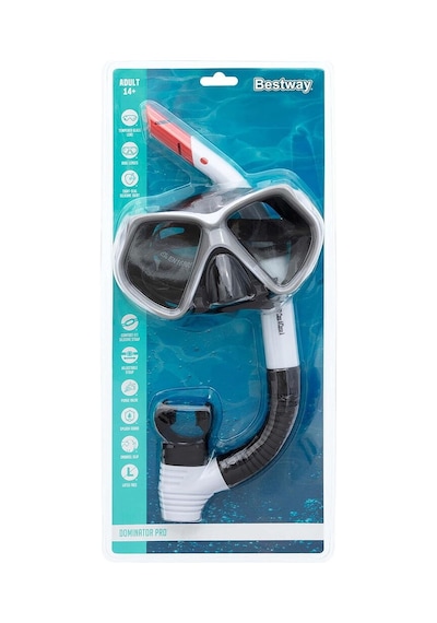 Bestway Dominator Pro Şnorkel Maske Çok Renkli