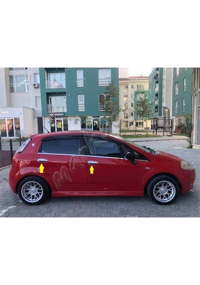 Db Chrome Fiat Grande Punto Kapı Kolu Nikelajı 2005 Sonrası 4 Kap
