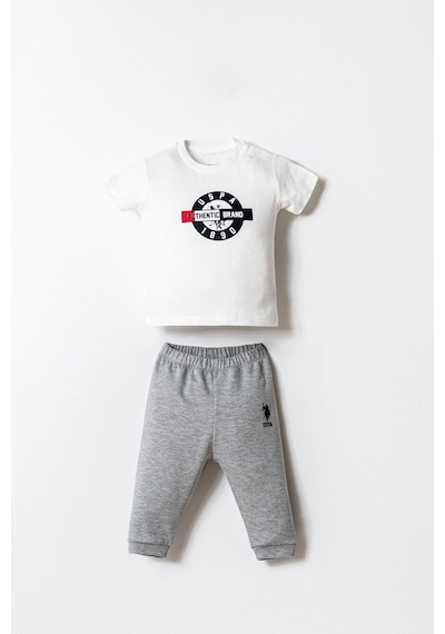 U.s. Polo Assn. Erkek Bebek Gri 3lü Takım Gri