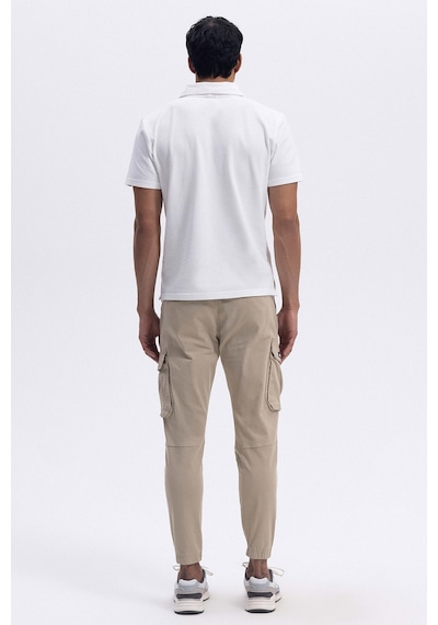 Ellesse Erkek Polo Yaka T Shirt Em146-1-of Beyaz Beyaz