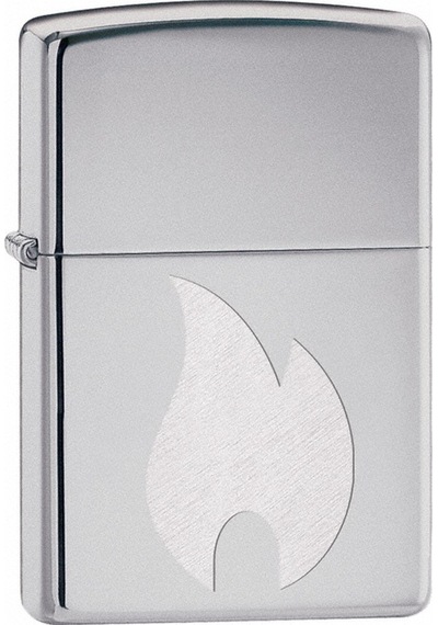 Zippo Çakmak 250 Zıppo Flame Zıppo 3numara Gri