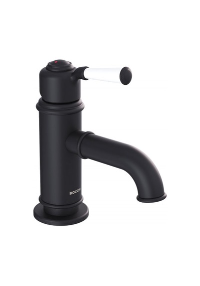 Bocchi Burlington 1004-0001-AB Lavabo Bataryası Antik Siyah