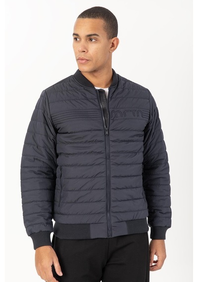 Maraton Sportswear Regular Erkek Hakim Yaka Takma Kol Outdoor Lacivert Mont 21741-lacivert Lacivert