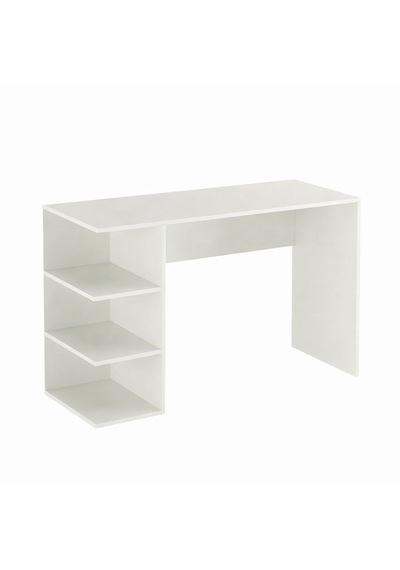 Kidy Woody Çalışma Masa - Raflı Çlışma Masa - Ofis Masası - Ders Masası 120 60 74 Cm Beyaz Kidy Woody Çalışma Masa - Raflı Çlışma Masa - Ofis Masası - Ders Masası 120 60 74 Cm Beyaz