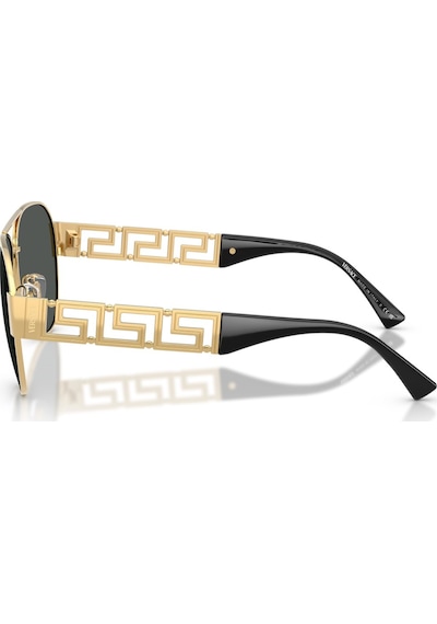 Versace Ve 2289 100287 61 Erkek Pilot Gold Metal Güneş Gözlüğü Altın
