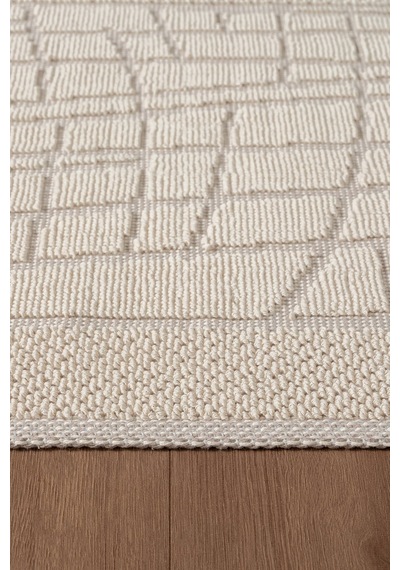Sakura Sk016a Doğal Pamuk 2'li Banyo Paspas Seti 60x100 60x50cm Kaymaz Taban Makinada Yıkanabilir Kemik