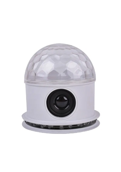 Süper Parlak Ses Kontrollü Kristal Led 10watt Gece Lambası Beyaz