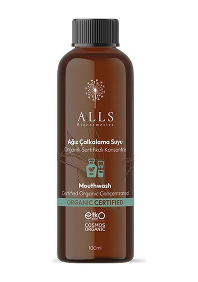 Alls Biocosmetics Organik Sertifikalı Konsantre Ağız Çalkalama Suyu 100 Ml