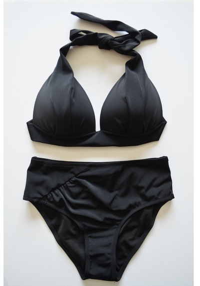 Beria Kadın Yarım Dolgulu Siyah Bikini Takımı