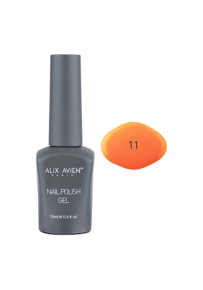 Uv Kalıcı Neon Turuncu Jel Oje 11 - Gel Polish - 12 Ml Diğer