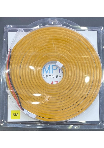 Lampist 12v 5mt Neon Led Ip65 Amber