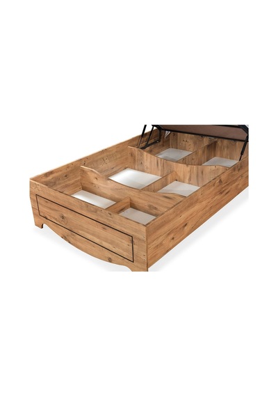 Papatya Genç Odası - 3 Kapılı Dolap, Bazalı Karyola, Masa, Şifonyer - 120x200 Ceviz Papatya Genç Odası - 3 Kapılı Dolap, Bazalı Karyola, Masa, Şifonyer - 120x200 Ceviz