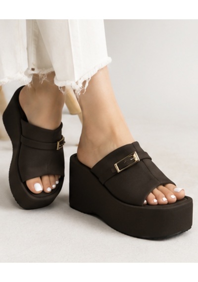 N Napa Shoe Np.9555.kahve Saten Napa Shoe Kadın Dolgu Topuk Platform Terlik Tokalı Günlük Şık Yazlık Terlik Kahverengi N Napa Shoe Np.9555.kahve Saten Napa Shoe Kadın Dolgu Topuk Platform Terlik Tokalı Günlük Şık Yazlık Terlik Kahverengi