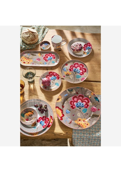 Haki Porselen Petit Four Tabağı 12 Cm
