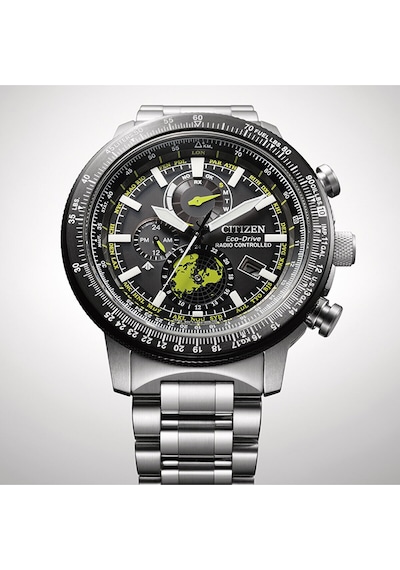 Cıtızen Eco-drive Radio Controlled By3006-53e Erkek Kol Saati Gri