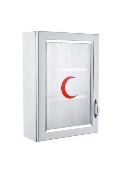 Ecza Dolabı Kapaklı Pvc İlk Yardım Dolabı 50x35x16 Cm 159 Diğer