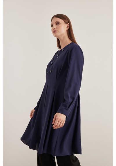 Aker 24aw15760112 Büyük Beden Tunik 24aw15760112 014 Lacivert Lacivert