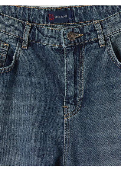 Lcw Jeans Yeşil 745 Baggy Fit Erkek Jean Pantolon