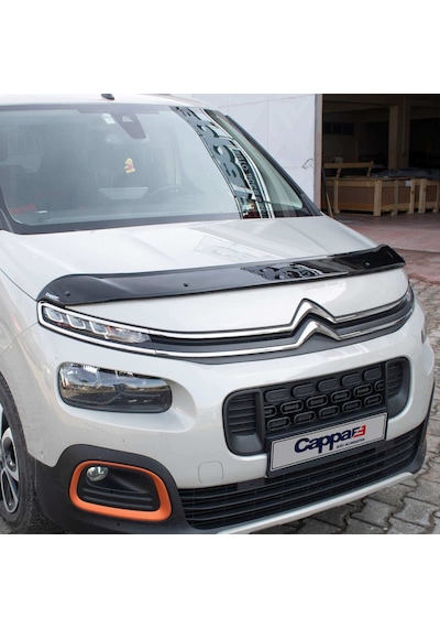 Cappafe Citroen Berlingo Ön Kaput Koruyucu Rüzgarlığı 2019- Yılı