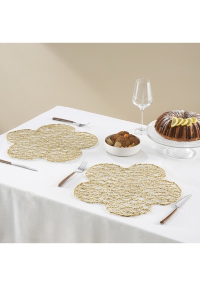 Karaca Home Daisy Amerikan Servisi 2'li Set Naturel Beyaz