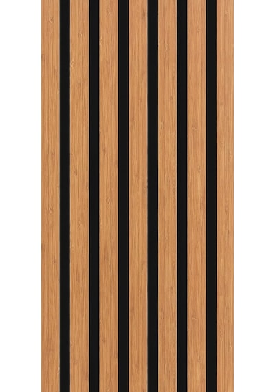 Winpanel Dekoratif Ahşap Duvar Paneli Bambu Renk 50x240cm .