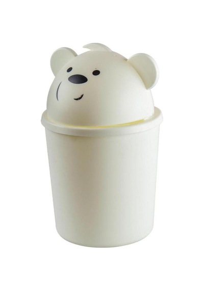 Bears Mini Masaüstü Çöp Kutusu 1 Lt