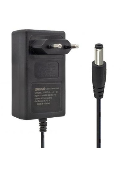 9 Volt 2 Amper Priz Tipi Adaptör 9v 2a