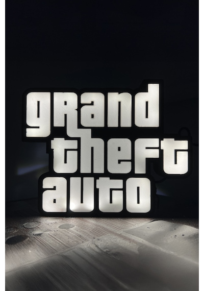 Grand Theft Auto Gta Dekoratif Led Aydınlatma Çok Renkli