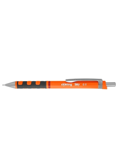 Rotring Tikky Okul Seti 0.5 Mm Neon Turuncu Versatil Kalem + Silgi + Uç