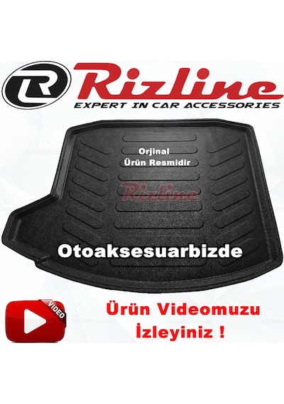 Audi A3 3D Bagaj Havuzu Siyah Sedan 2013-2019 Arası Rizline N11.16417