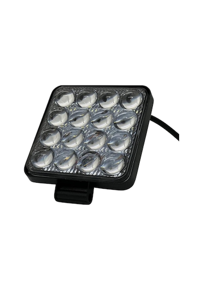 Off Road Beyaz Işık Sis Farı Lambası 16 Kare Led