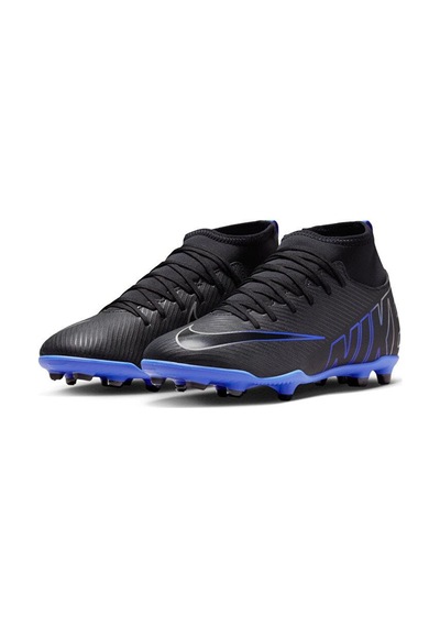 Nike Jr. Mercurial Superfly 9 Club Fg/mg Çocuk Kramponu Dar Kalıp Siyah