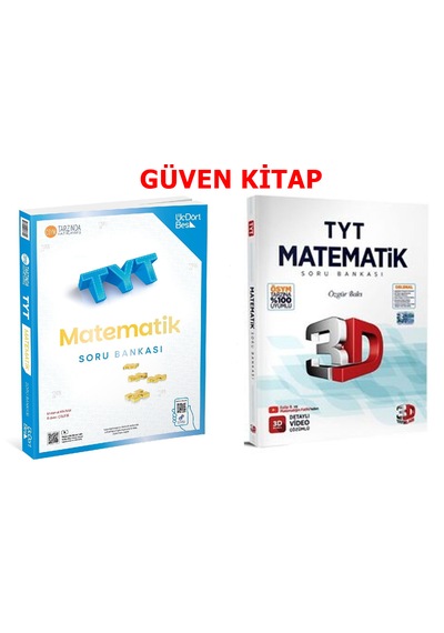 3d-345 Yayınları Tyt Matematik Soru Bankası Seti