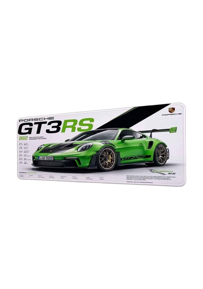 Gt3rs 40x90 Cm Oyuncu Mousepad Kaymaz Taban Büyük Boy Mousepad Beyaz