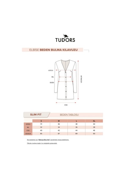 Tudors Kadın Slim Fit Dar Kesim Kısa Kol Yeşil Mini Boy Elbise-33345 Yeşil