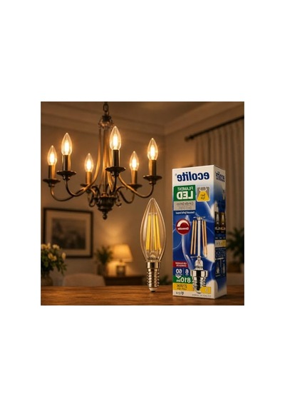 Dim Edilebilir 6w E14 Filament Led Mum Ampul, Vintage Tasarım