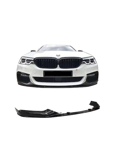 Bmw G30 Ön Tampon Altı Lip M-performance Pianoblack 2017+ 5 Seris
