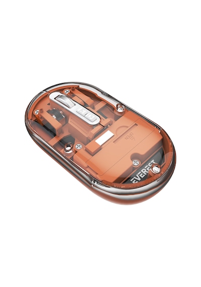 Everest Sm-bt29 Glassy Turuncu Transparan 2in1 Bluetooth Ve 2.4ghz Kablosuz Mouse Sm-bt29