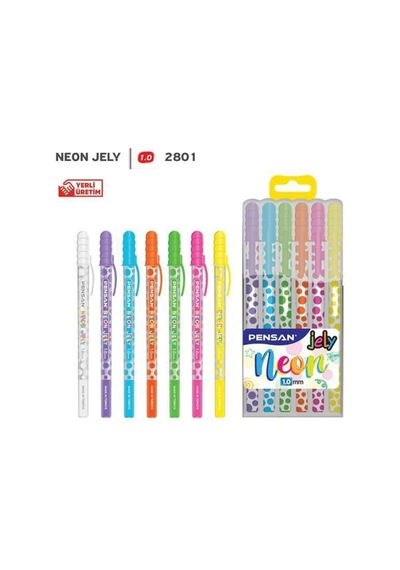 2801 Neon Jely Kalem 1 Adet