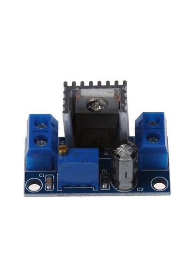Rfkumanda Lm317 4.5~40V'Dan 1.2~37V'A Voltaj Azaltici Güç Kaynaği Modül