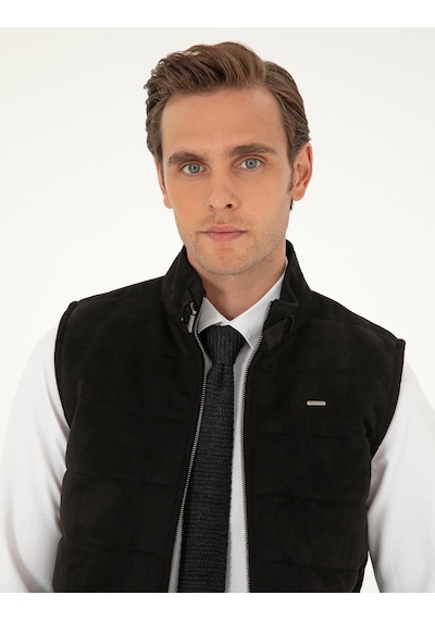 Pierre Cardin Erkek Siyah Deri Mont-kaban 50300552-001 Siyah