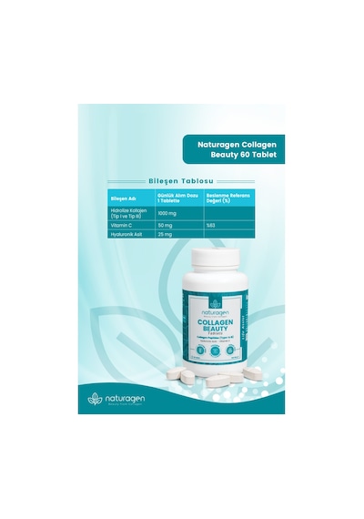 Naturagen Collagen Beauty Tablet 60 Tablet