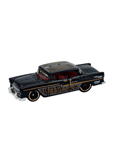 Hot Wheels '55 Chevy - Rod Squad 1/64 Diecast Model Araba Çok Renkli