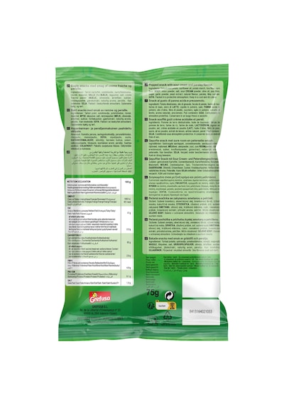 Ekşi Krema & Soğan Aromalı Fırınlanmış Cips 75 Gr X2 Adet