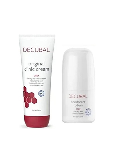 Decubal Kuru Ciltler İçin Basic Klinik Nemlendirici Krem 250 ML + Daily Roll-On Deodorant 50 ML